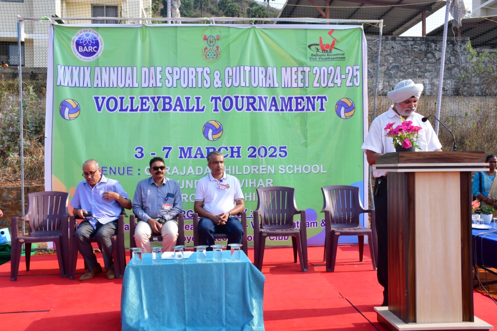 39th DAE Annual Sports & Cultural Meet – Volleyball 2024-25